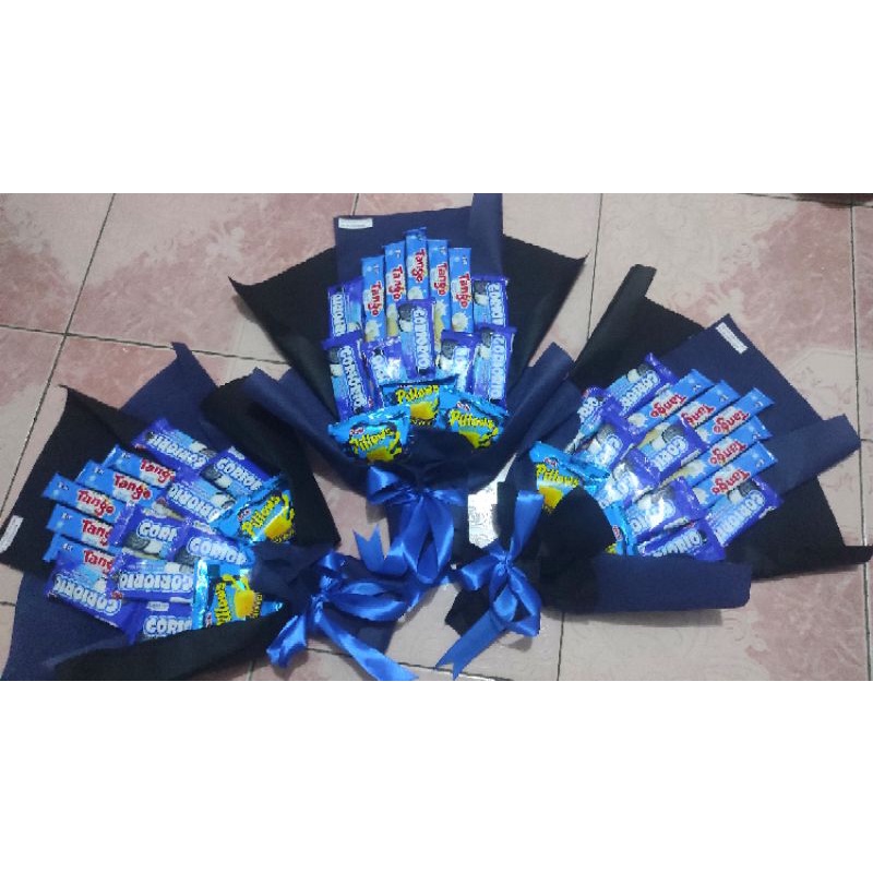 

Buket Snack Tema Biru