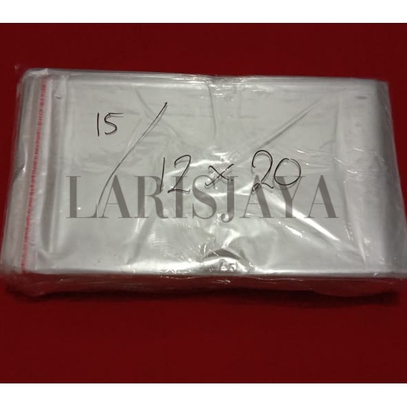 

DISKON MURAH !!!!!!!!! Plastik OPP Masker Ukuran 12 x 20