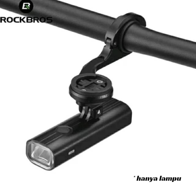 Lampu Depan Sepeda Rockbros 400 LM Mount GoPro