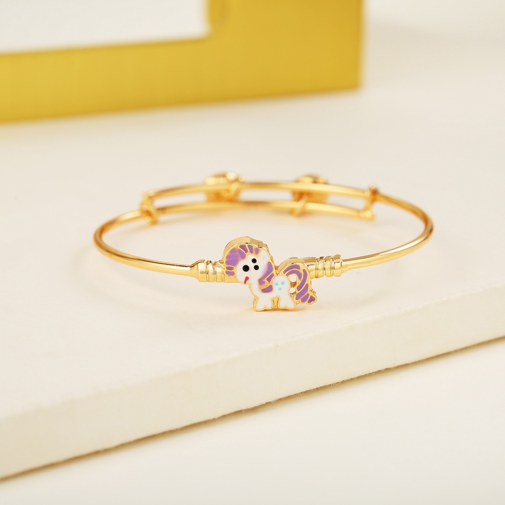 Y480 [COD✔] Gelang Anak Model Little Pony Lucu Gelang Tangan Anak Lapis Emas 18k Anti Karat 2022 Ter