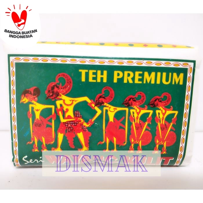 

teh-daun- teh premium jasmine wayang kulit hijau 40 gram -daun-teh.
