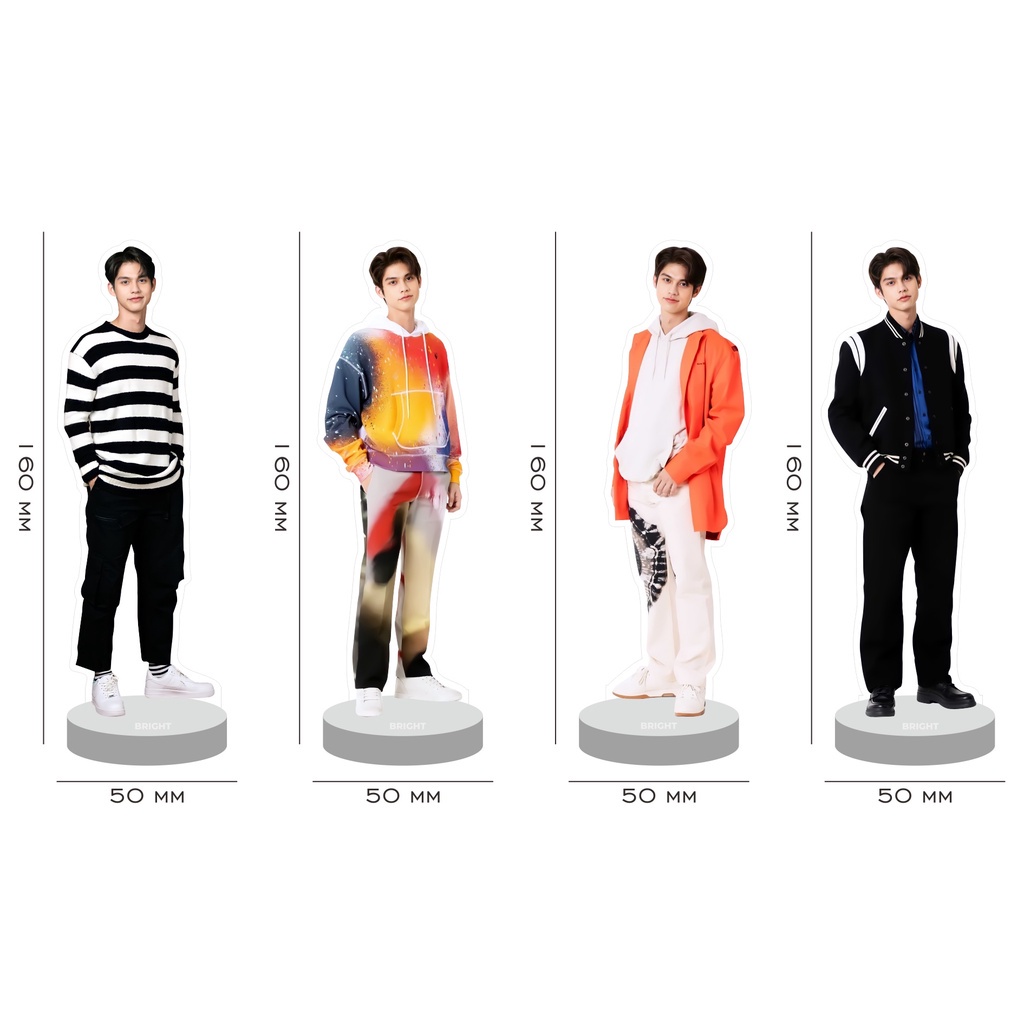 Figure Akrilik Thailand Aktor Bright Vachirawit F4 Thailand Boys Over Flowers