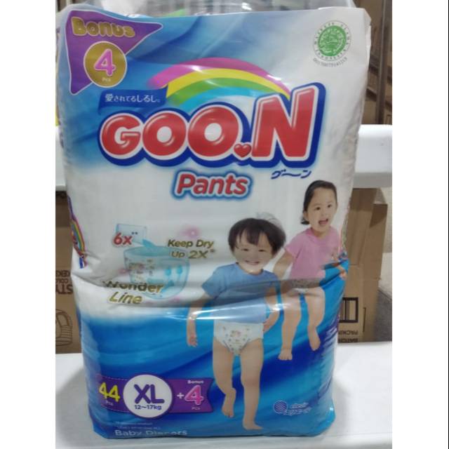 pampers goon xl