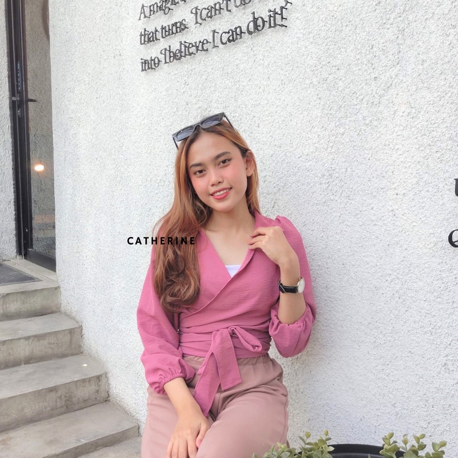 CATHERINE - KALEA CROP TOP/CROP TOP CRINKLE
