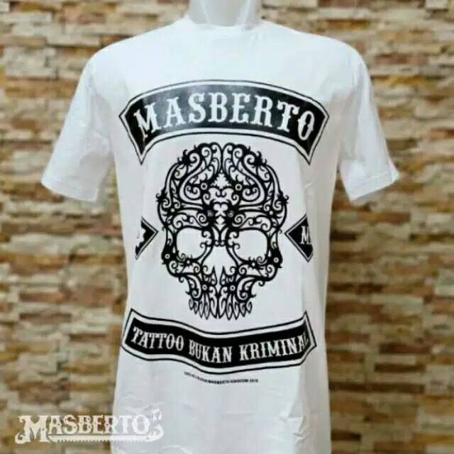 KAOS MASBERTO / KAOS MASBERTO KINGDOM MK / KAOS TANGAN PENDEK