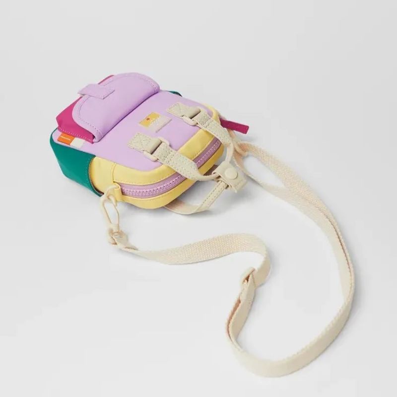 ZRA RUBBERIZED CROSSBODY BAG