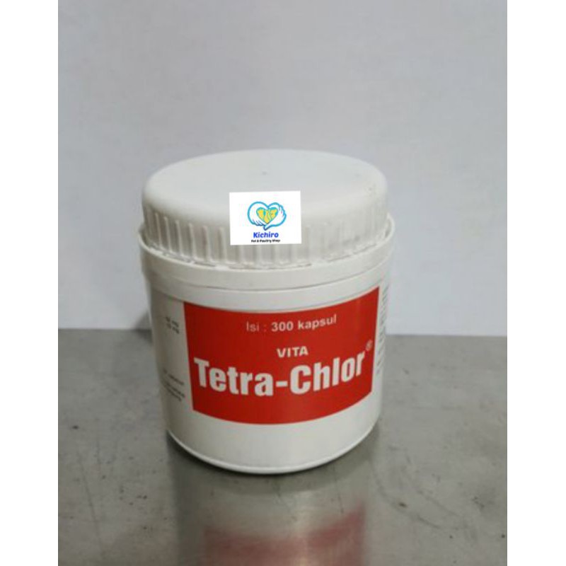 Tetra Chlor isi 300 Kapsul Medion Antibiotik Ayam