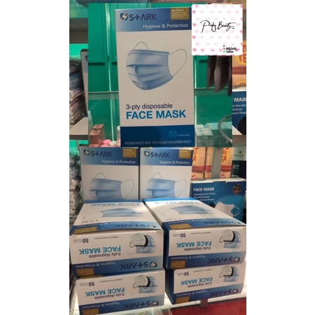 Masker S+ark 3-play face mask