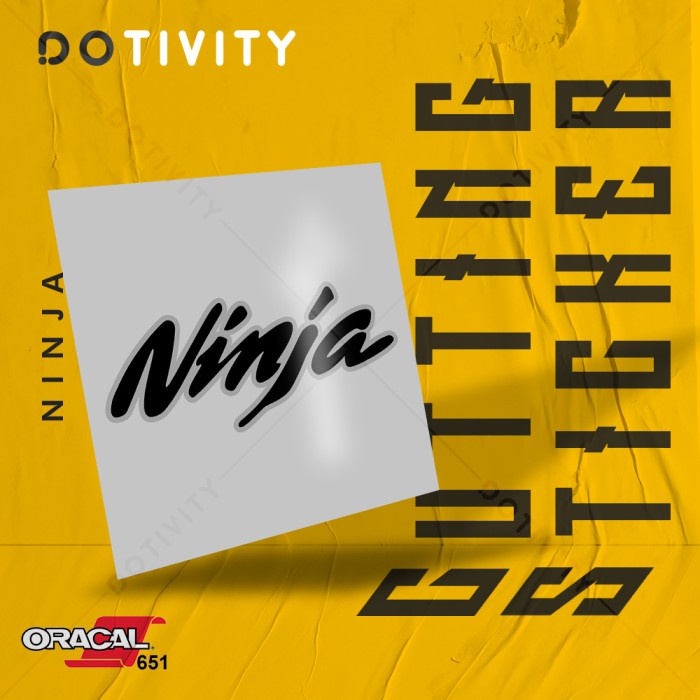 

Cutting Sticker NINJA V2