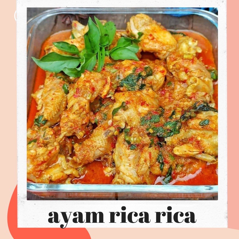 

Ayam Bumbu Rica Rica asli manado