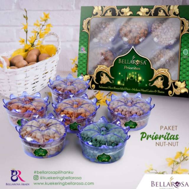 

Bellarosa paket prioritas nut-nut /kacang