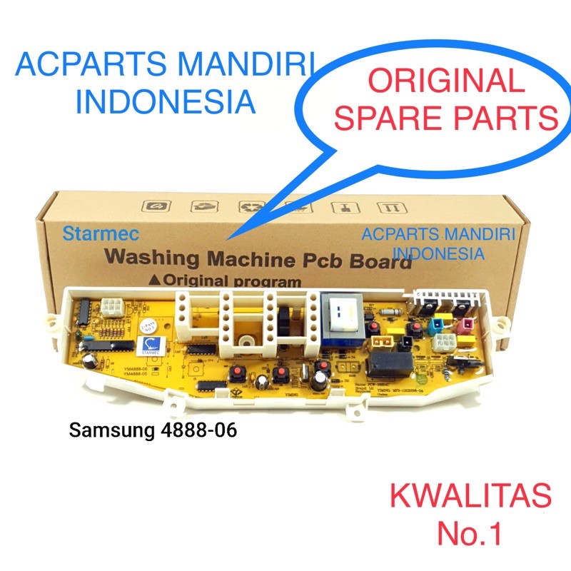 Modul PCB Mesin Cuci Samsung WA60N2 WA70B7 WA-60N2 WA-70B7 ( DC92-4888-06 )