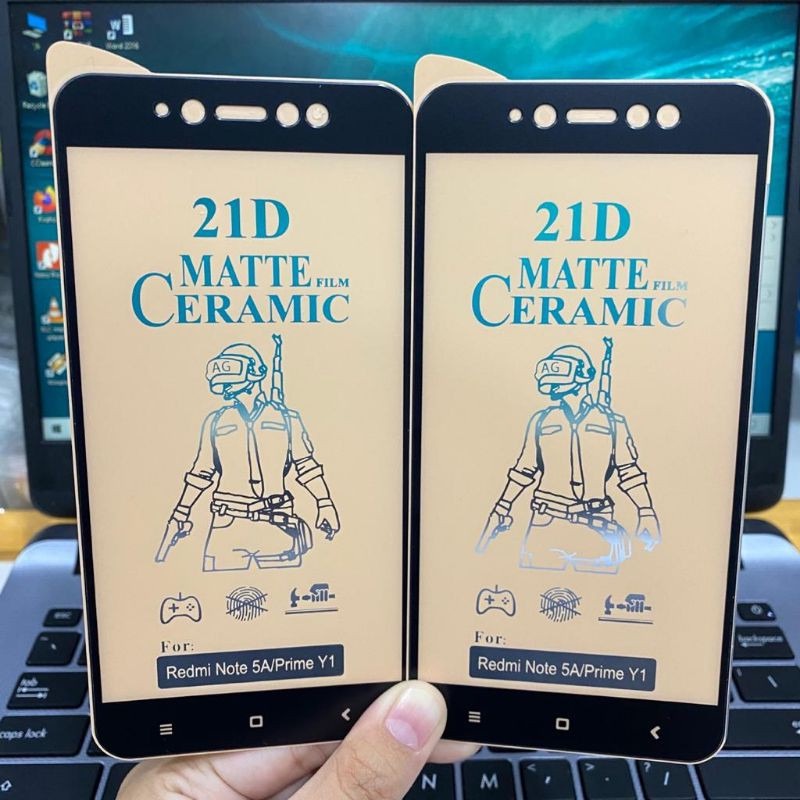 CMF Ceramic Matte Xiaomi Mi A1 / Mi 5X / Redmi Note 5A  Anti Gores Full Layar Anti Minyak MiA1 Mi5X