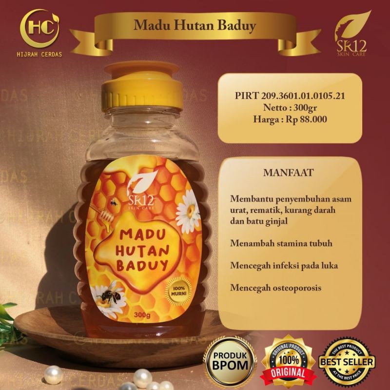 

Madu murni, madu Hutan Baduy sr12 asli 300gr