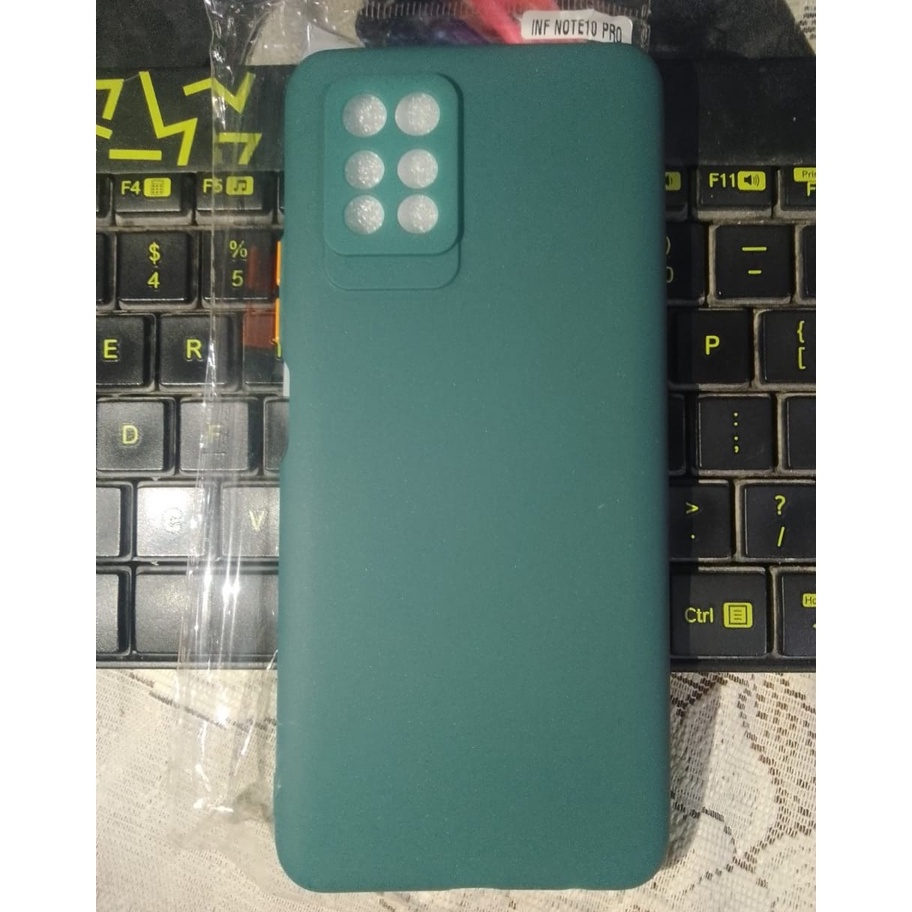 Case Cover Soft Case / Casing Handphone Infinix Note 10 Note 10 Pro / NFC SlimMatte Case Ultra Thin