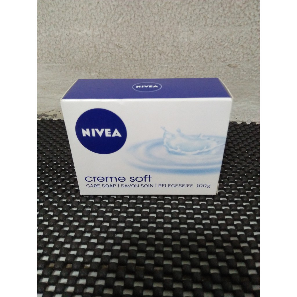 Nivea Creme Soft Care Soap (100G) Original 100%