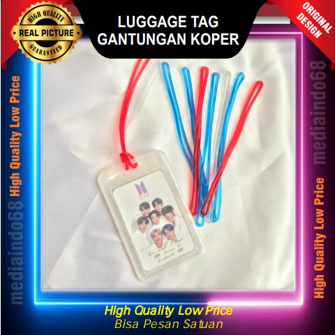 

LUGGAGE TAG KOPER/GANTUNGAN KOPER