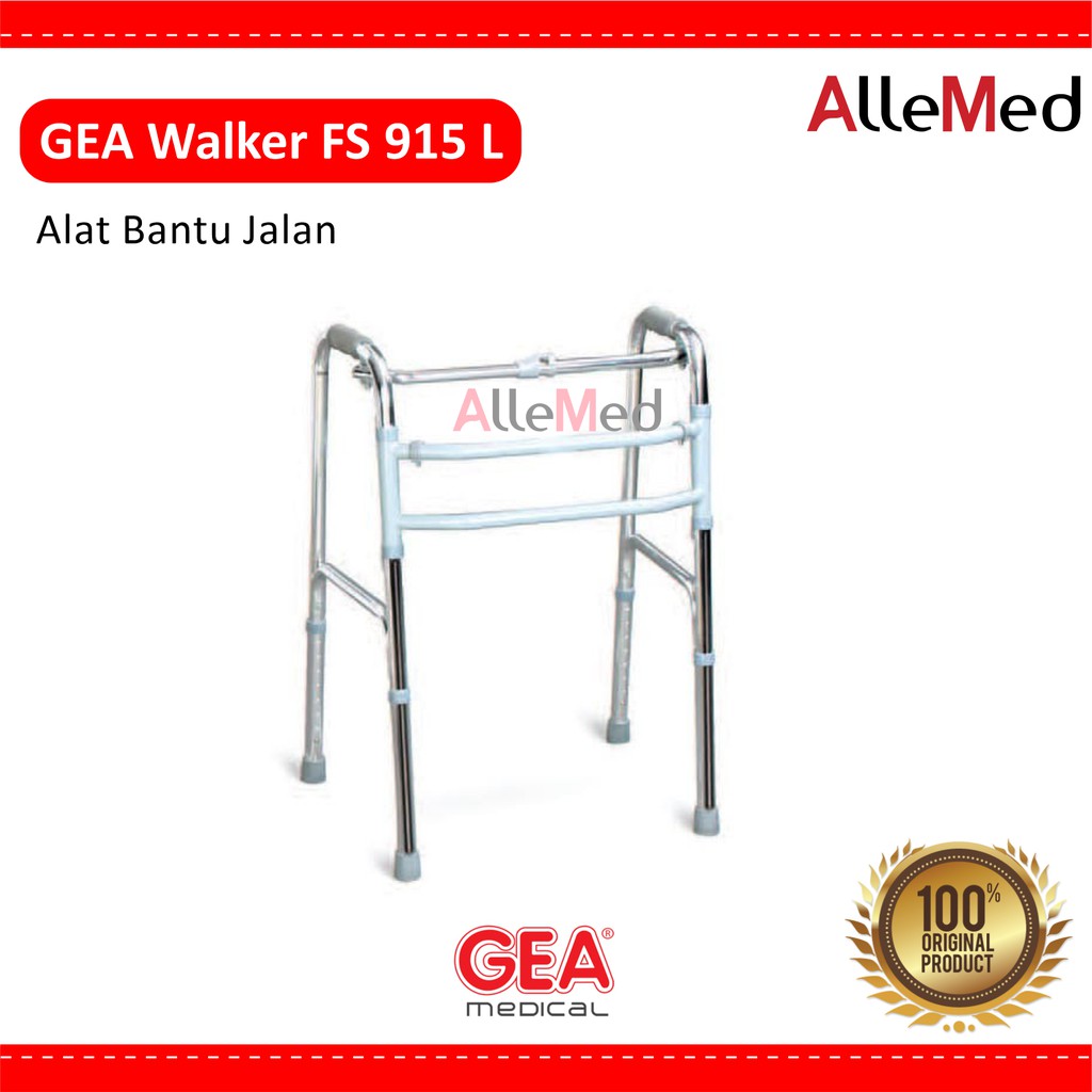 Original GEA Walker FS 915 L / FS915L Alat Bantu Jalan Exp Baru
