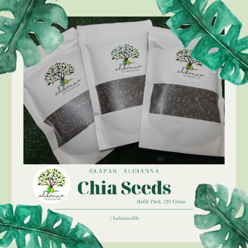 

Organic CHIA SEEDS ~ Refill Pack ▪ Ekonomis