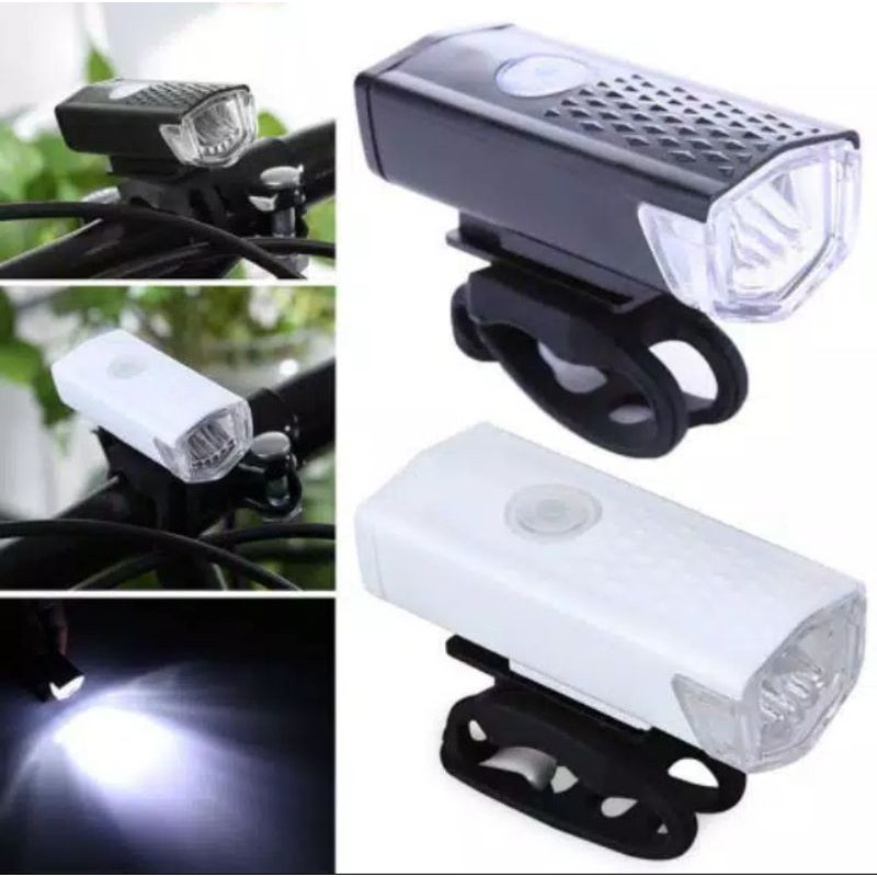 lampu LED depan sepeda MTB lampu depan sepeda gunung original