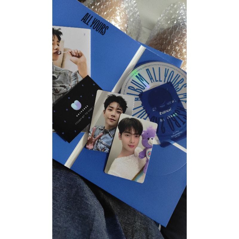 Official Photocard (PC) ASTRO - Cha Eunwoo & MJ All Yours Album ME Ver.