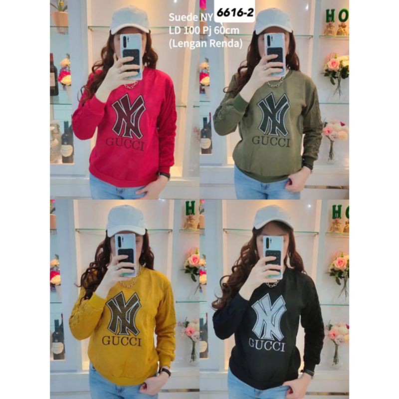 sweater Suede import 6616-2