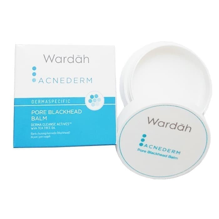 Wardah Acnederm Series Cleanser Toner Day Night Cream Acne Pore Blackhead Gel Face Powder