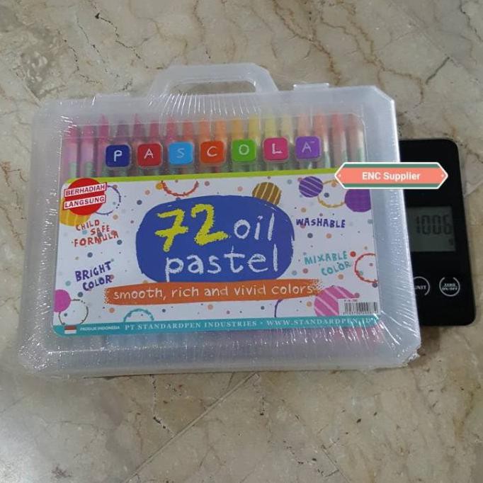 

Baru! Crayon Oil Pastel 72 Warna Pascola Krayon - Bubble Murah