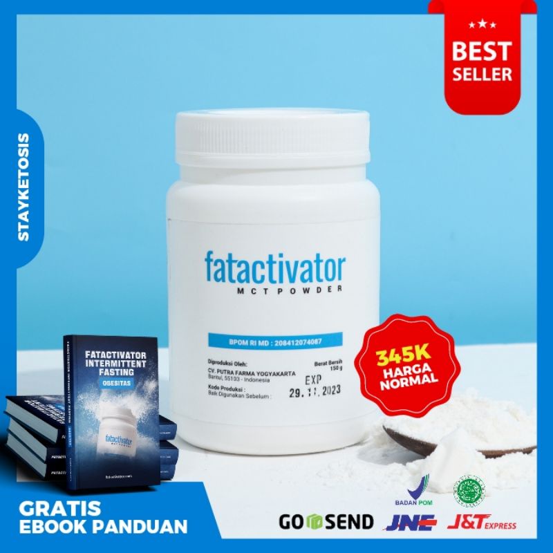 Fatactivator MCT Powder 150 Gram 30 Serving - MCT Oil Powder