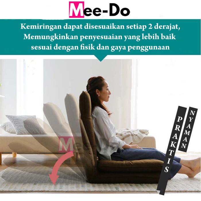 Mee-Do Sofa Bed Lipat / Kursi Lipat Kursi Lesehan Kursi Santai Kursi Lantai Sofa Lipat Sofabed