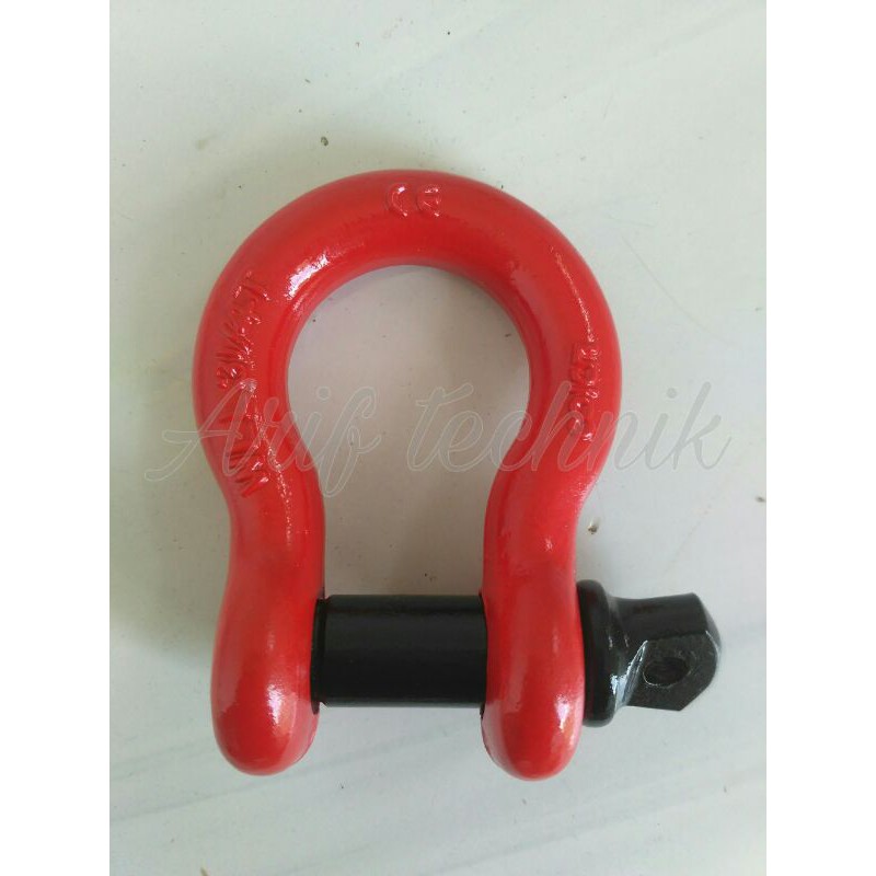 bow shackle 3.25ton - shackle 5/8 - shackle variasi towing bar atau shackle tanduk bumper
