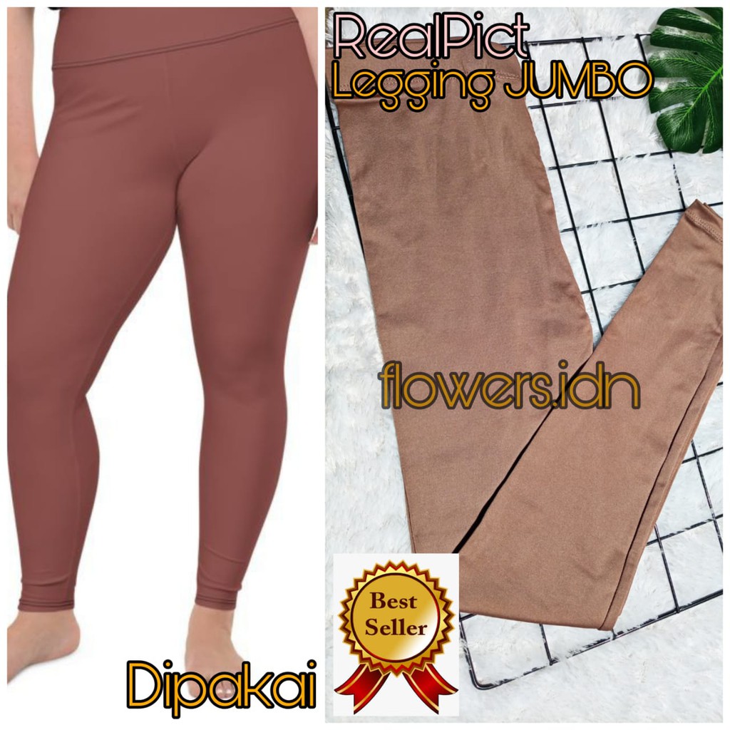 Legging Jumbo Panjang Wanita BB 55-90 KG