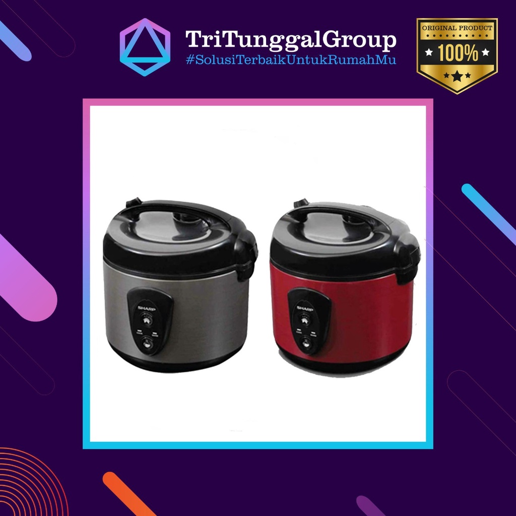 (BAYAR DI TEMPAT) SHARP RICE COOKER / MAGIC COM KS-N18MG-RD / KSN 18 MG SL / KSN 18MG RD / KSN18 MG 