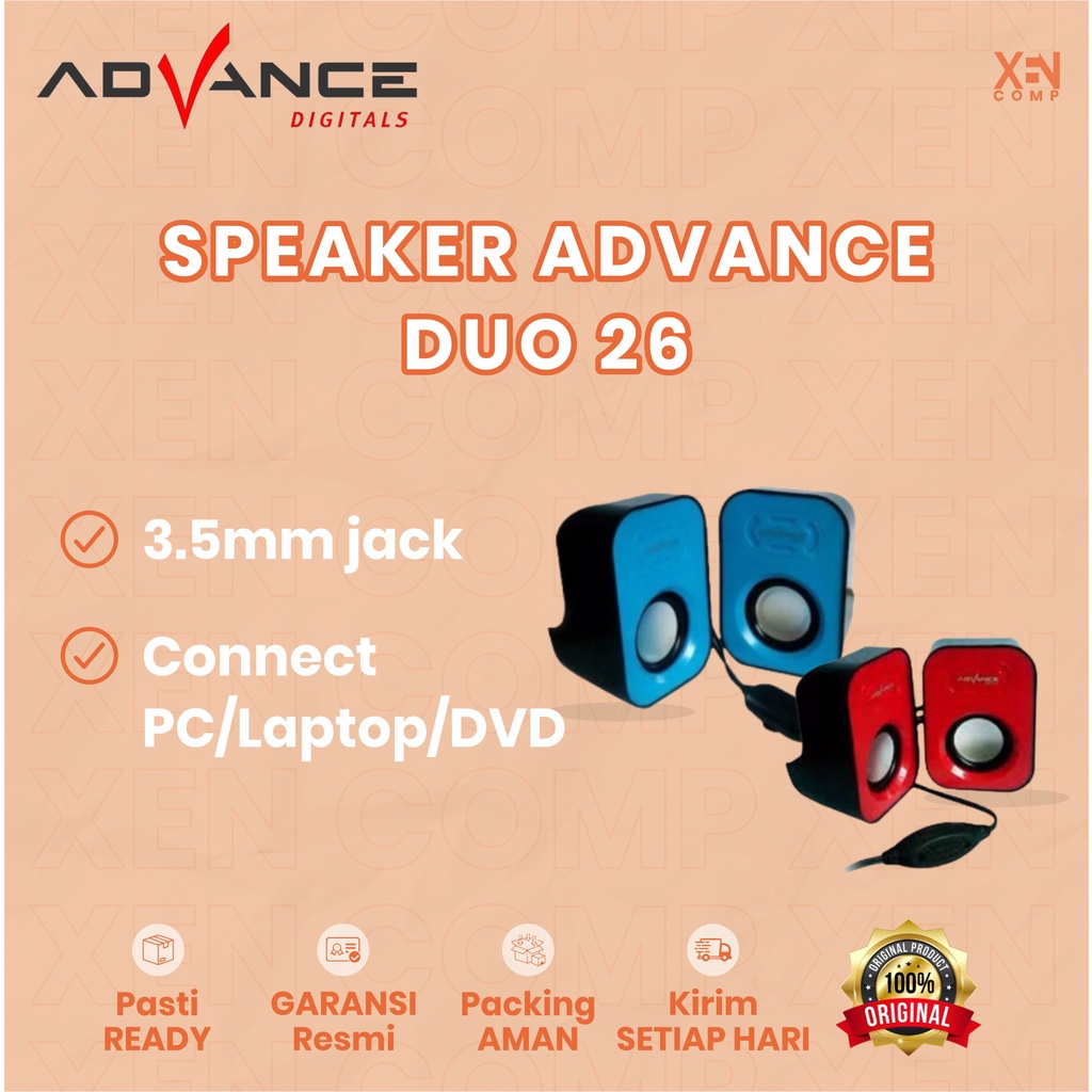 Speaker Advance Duo 26 Speaker Laptop/PC