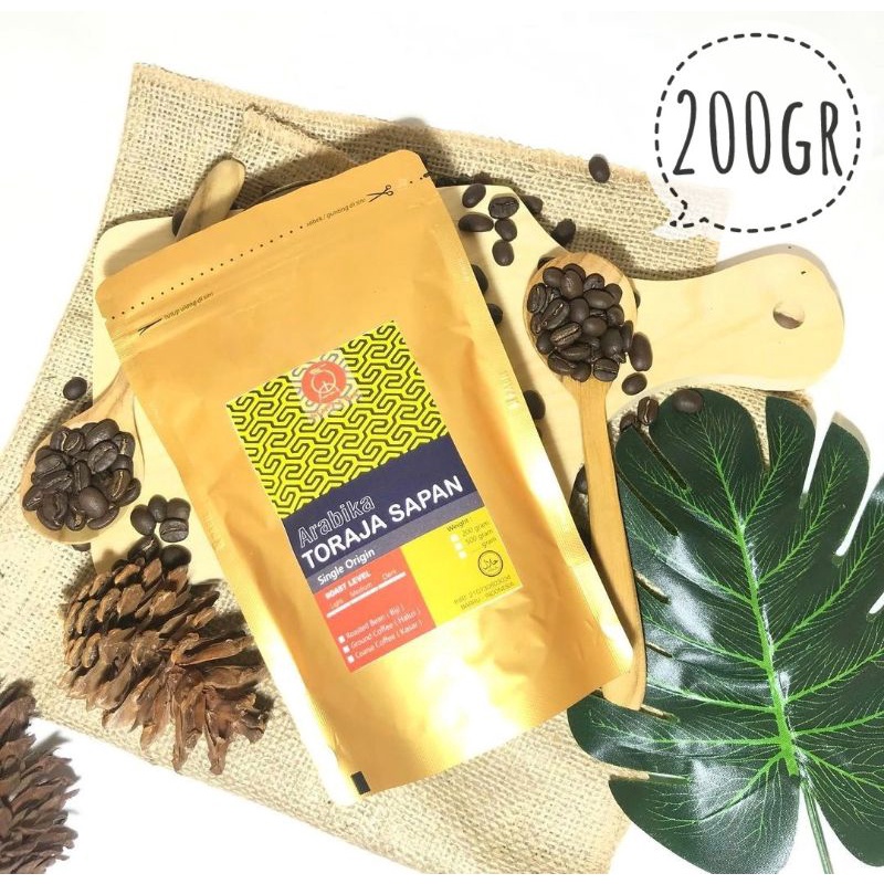 

KOPI ARABIKA TORAJA SAPAN (100% KOPI ARABIKA) 250GR