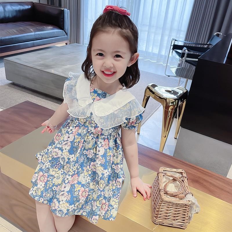 Dress Korea Suji uk 1-5 Tahun / Gaun Anak Perempuan Baby Korea Style Kualitas Impor Blouse Casual Babycinnamon