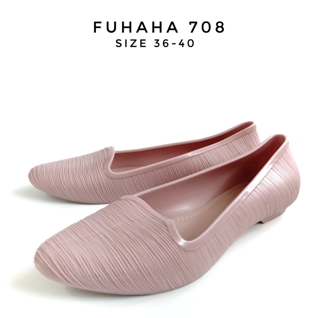 FlatShoes Sepatu sandal Perempuan Warna Fashionable FUHAHA 708