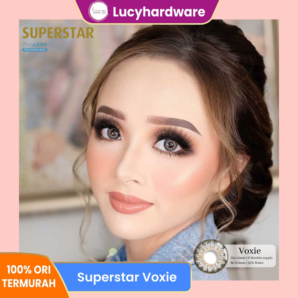 Superstar Voxie softlens warna bulanan