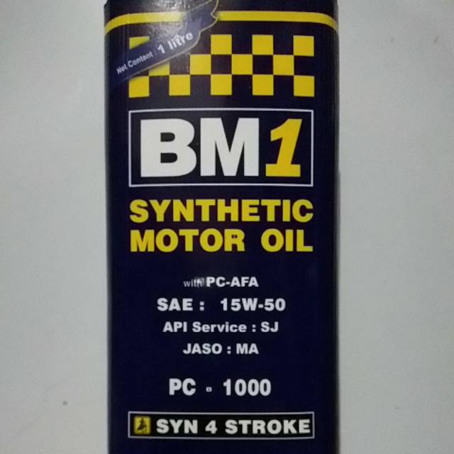 Oli BM1 BM 1 PC 1000 15W50 (1000ml / 1L)