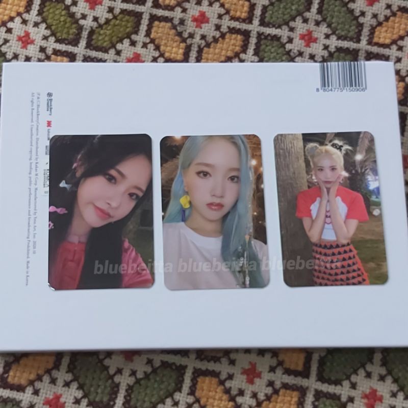 LOONA 12:00 PHOTOCARD OLIVIA HYE, GOWON, KIMLIP