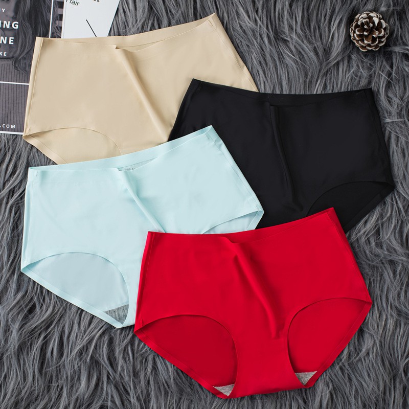 Celyne Celana dalam wanita model segitiga bahan ice silk seamless cd wanita cd import undies 2014