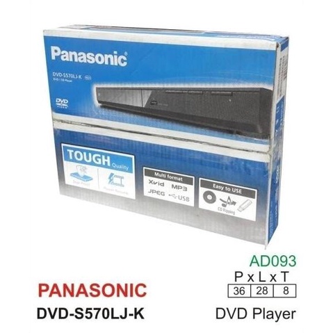 Diskon DVD PLAYER PANASONIC S570LJ-K Diskon