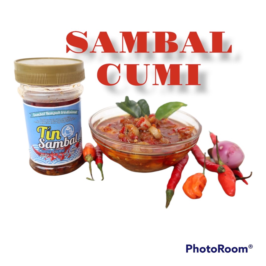 sambal baby cumi/sambel baby cumi-120g Tin Sambal