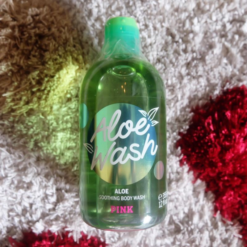 Victoria Secret VS pink Aloe wash shower gel / body wash 355 ml Original 100% counter