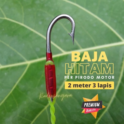 Kail Pancing Urek Belut Model Pandawa 2 Meter 3 Lapis Pancing Belut Kail Belut India Bahan Baja Putih