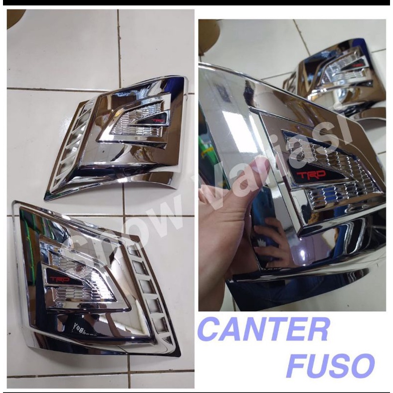 Garnish pipi canter fuso side vent TRD chrome