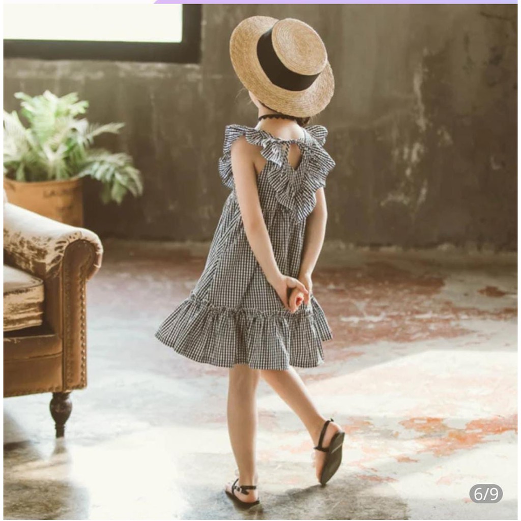 KALILA - VEGA Dress Baju Anak Perempuan / Bahan Polly Cotton