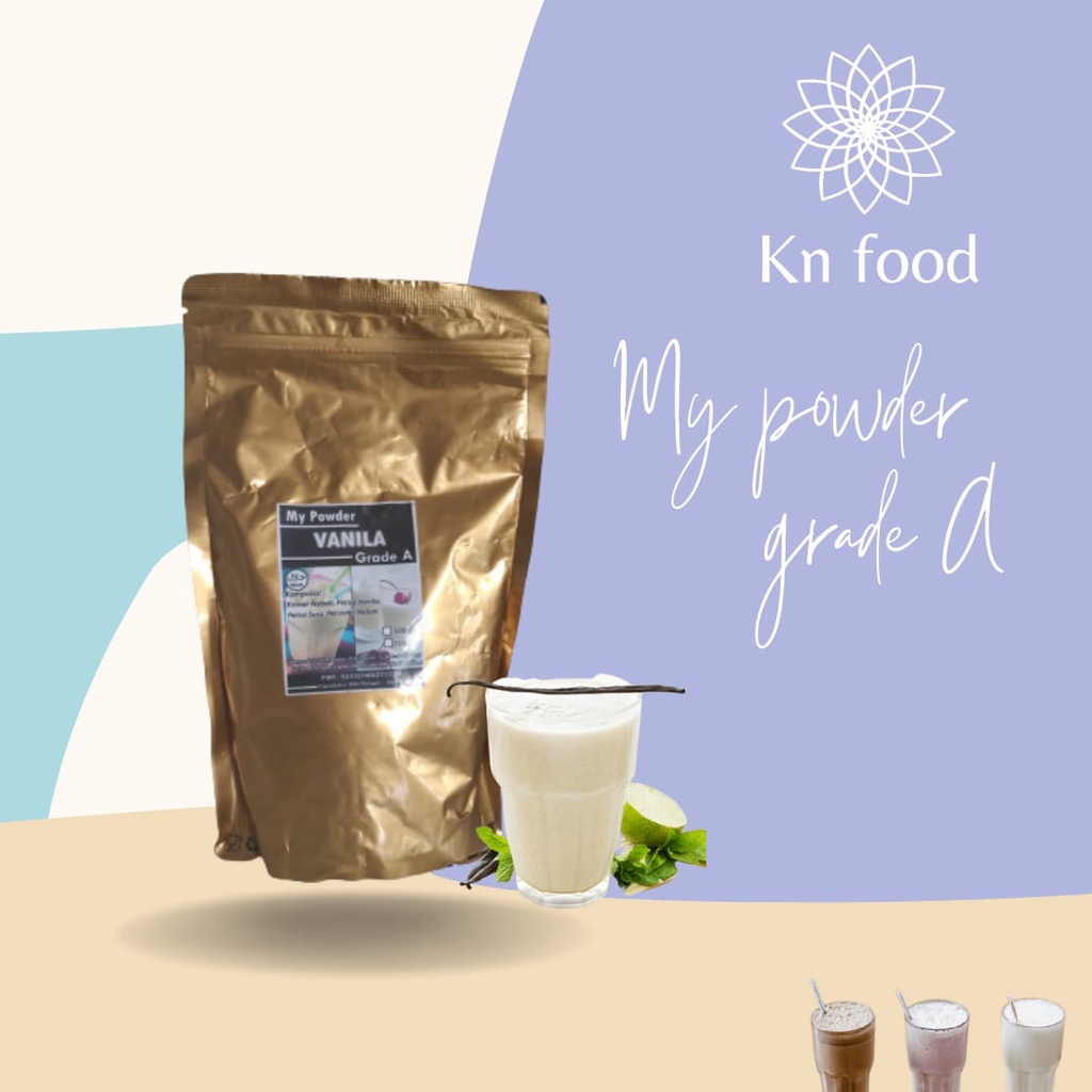 

My Powder Rasa Vanilla Grade A 500 Gram