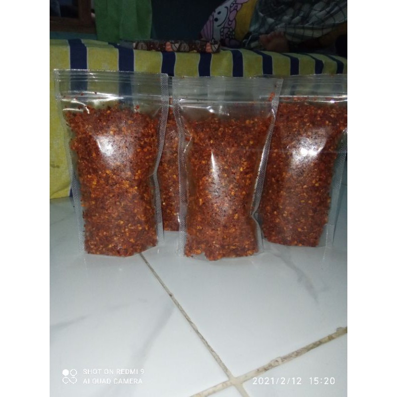 

Sambal kering/Sambal Bubuk khas indramayu