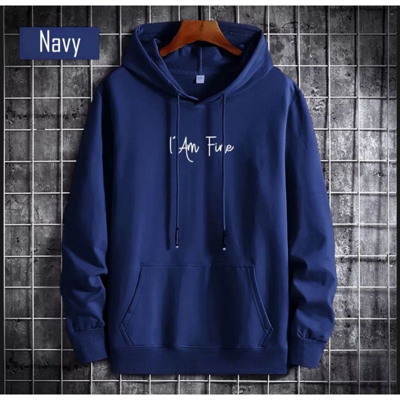 Sweater Hoodie Kekinian Simple Sablon | Hoodie Pria &amp; Wanita Size M-XXL